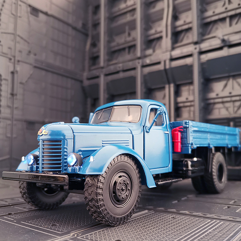 시뮬레이션 해방 대형 트럭 모델 합금 운송 공학 자동차 금속 군사 장난감 부대 전차