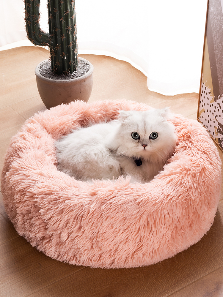 고양이 쓰레기 사계절 유니버설 겨울 따뜻한 깊은 수면 애완 동물 침대 집 개집 작은 개 용품