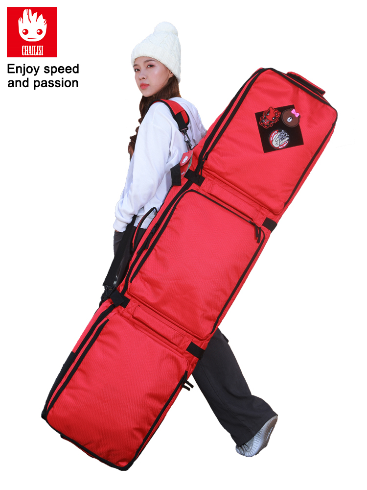스노 보드 가방, 스키 더블 숄더 스트랩, 싱글 보드, 백팩, 장비 세트, 가방 풀세트