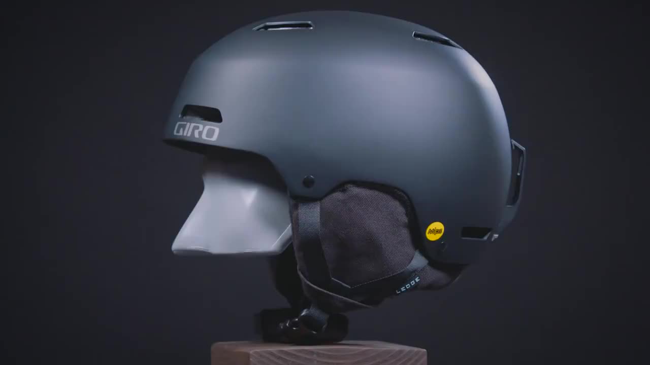 공인 유통 미국 GIRO 야외 스키 헬멧 싱글 및 더블 보드 보호 장비 모자 Ledge mips