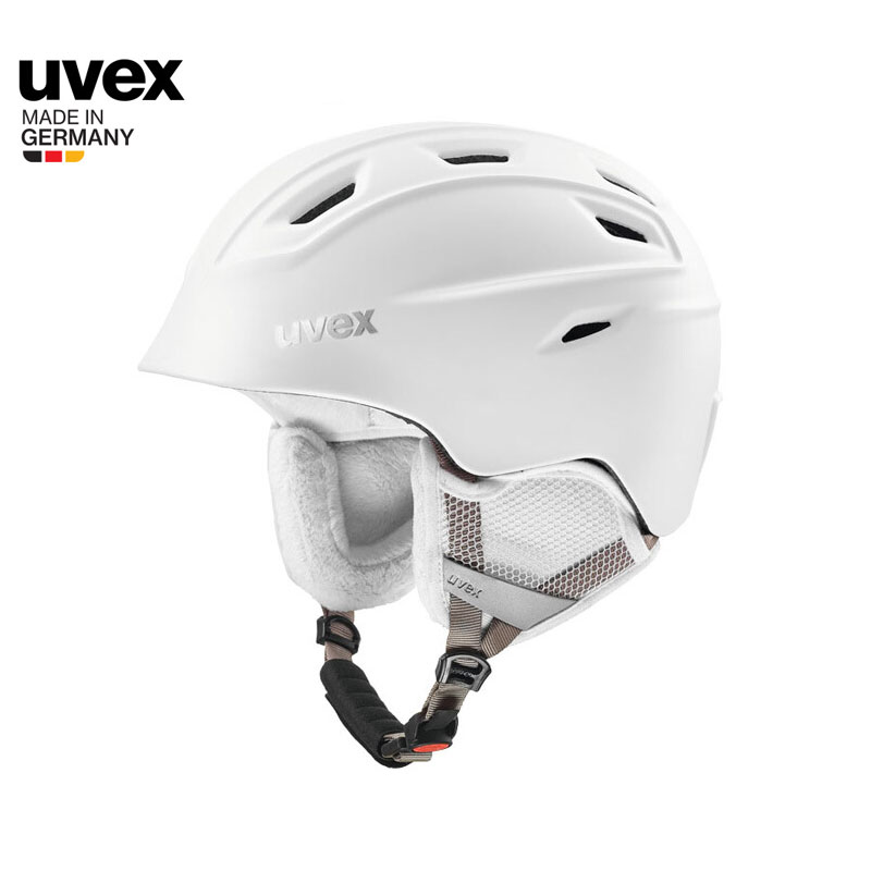 UVEX 스노우 보드 헬멧 여성 성인 보호 장비 스키 헬멧 남성 스포츠 따뜻한 빛 듀얼 보드 블랙