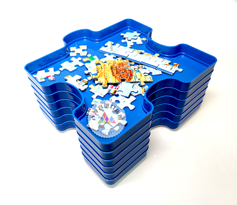 특수 퍼즐 조각 상자는 전문 퍼즐 보관 상자 6 팩을 쌓을 수 있습니다.