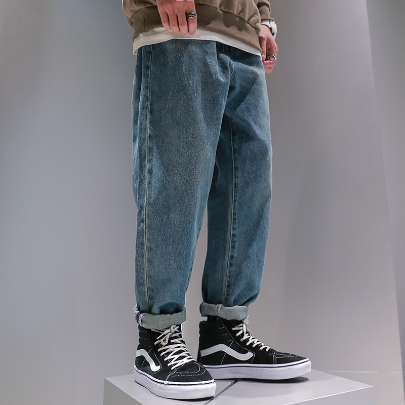 청바지 남성 힙합 트렌드 2020 가을 청소년 잘 생긴 야생 스트리트 패션 브랜드 캐주얼 하렘 바지