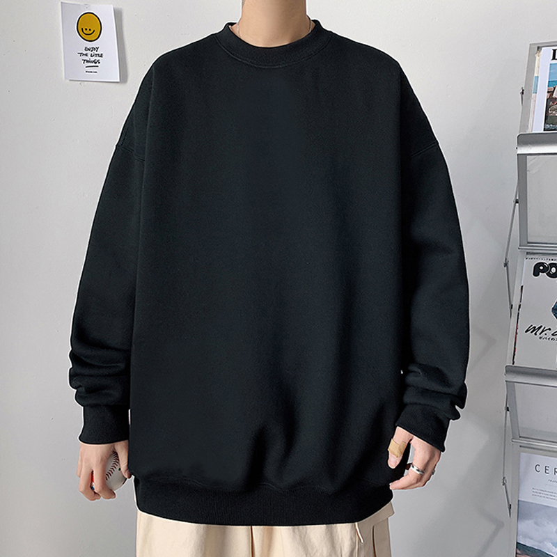 긴팔 남성 봄 스웨터 트렌드 루즈핏 다재다능한 소년 셔츠 인 홍콩 봄 옷을 셔츠와 함께