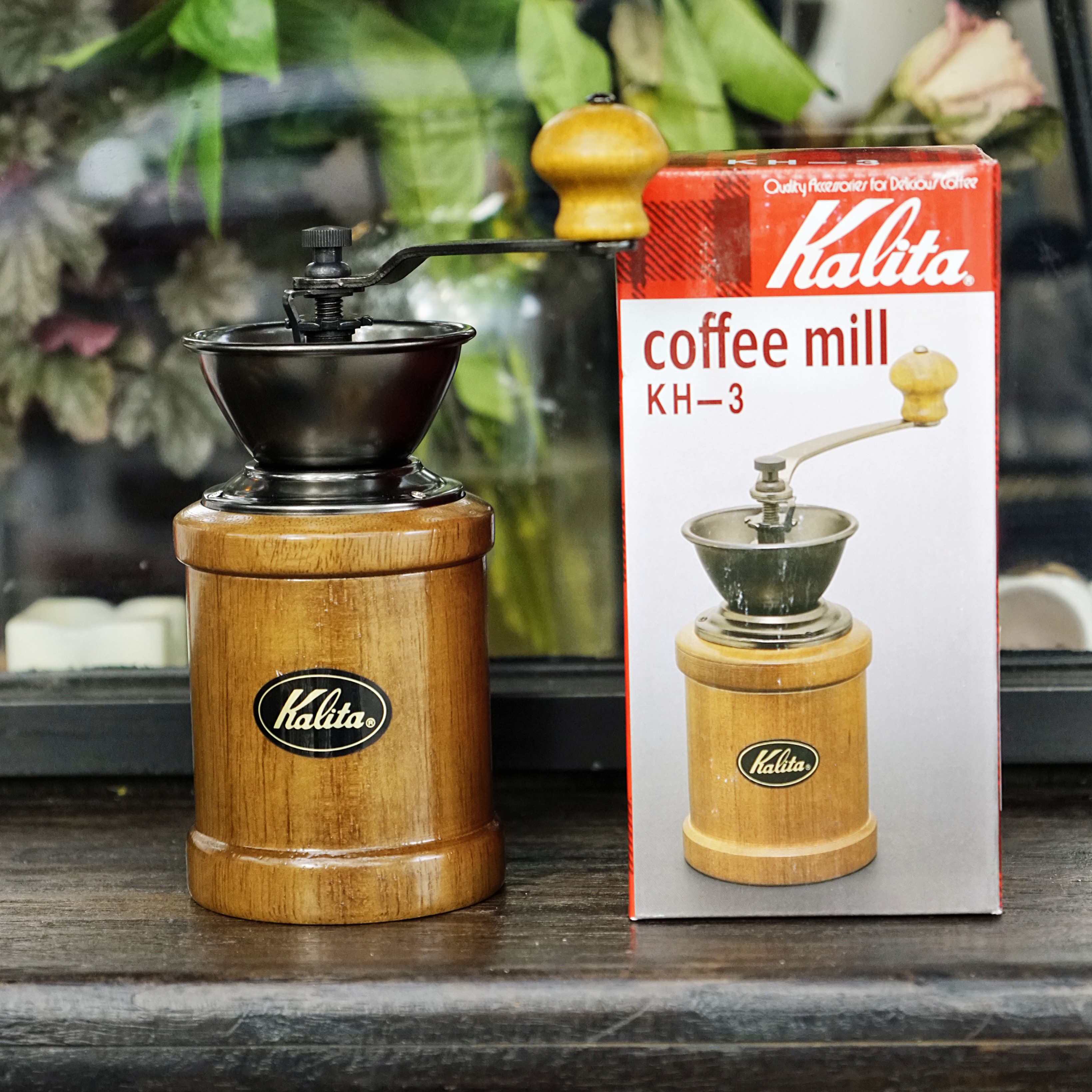 일본 Kalita 핸드 그라인더 커피 머신 콩 그라인딩 수동