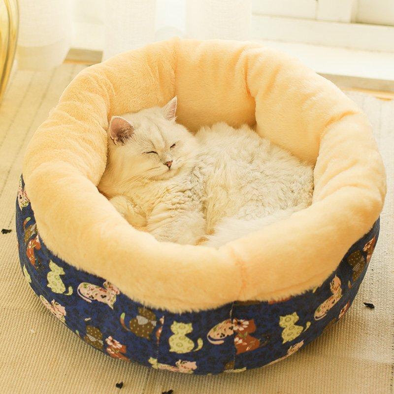 Yunduo 고양이 , 개 , 집, 침대, 용품, 잠자는 , 겨울에는 따뜻함
