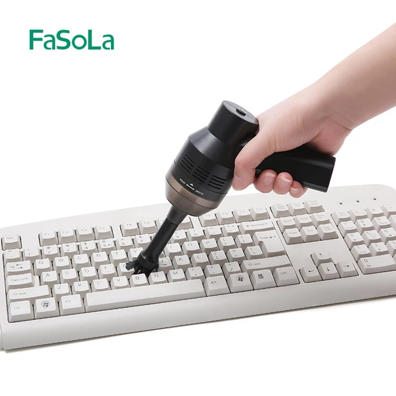 FaSoLa 무선 휴대용 표면 진공 청소기 미니 USB 충전 침대 먼지 흡입 학생 지우개 데스크탑 키보드 자동차 노트북 청소 아티팩트