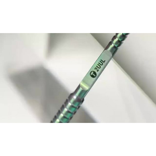 2UUL 티타늄 합금 핀셋 짙은 녹색 휴대 전화 수리 플라잉 라인 스테인레스 스틸 클램핑 눈썹