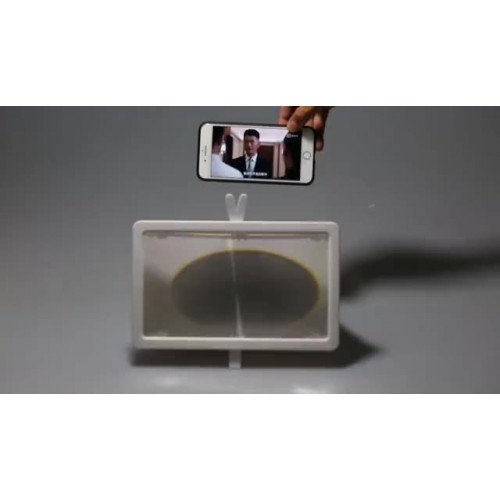 14인치 대형 스크린 핸드폰 화면 증폭기 전체 3D 고화질 렌즈 프로젝터 영화 감상 브래킷