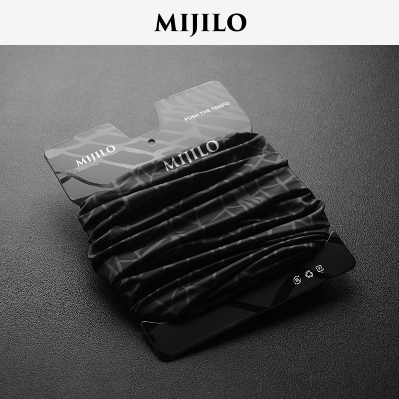 MIJILO 버라이어티 매직 헤드 스카프 남성용 턱받이 여름 얇은 사이클링 마스크 넥 선 스크린 칼라