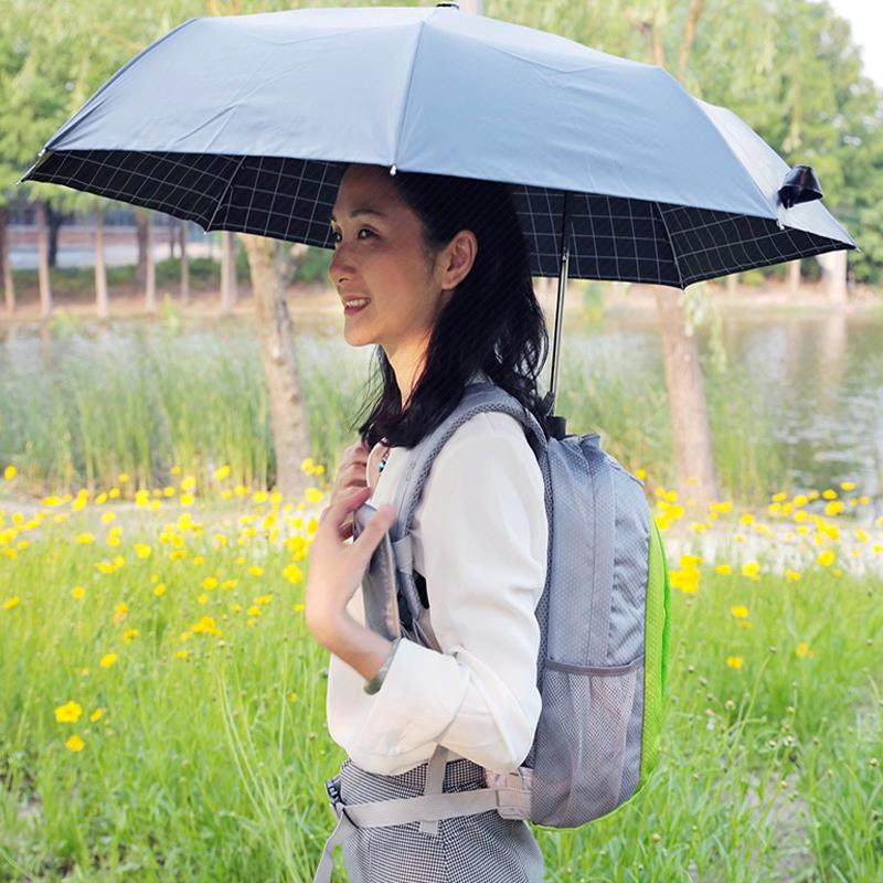 우산 배낭 야외 여행 등산 낚시 전단지 선 스크린 써니 비 게으른 핸즈프리 양산 배낭