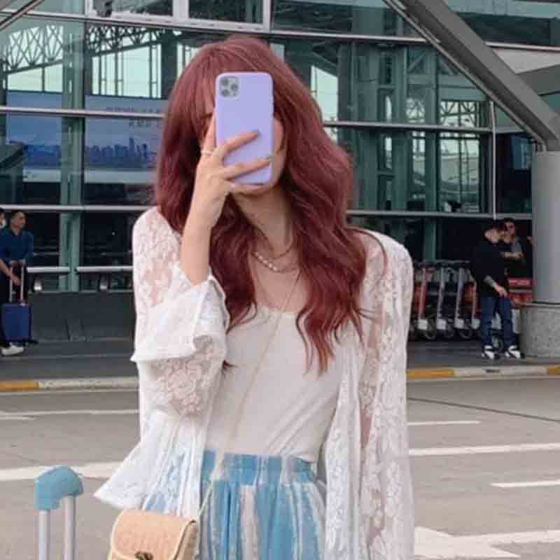 경력은 소금이 될 수 달콤한 그물 연예인 멋진 소금 튀김 거리 뜨거운 소녀 썬 스크린 셔츠 와이드 레그 바지 캐주얼 투피스 정장 여성 여름