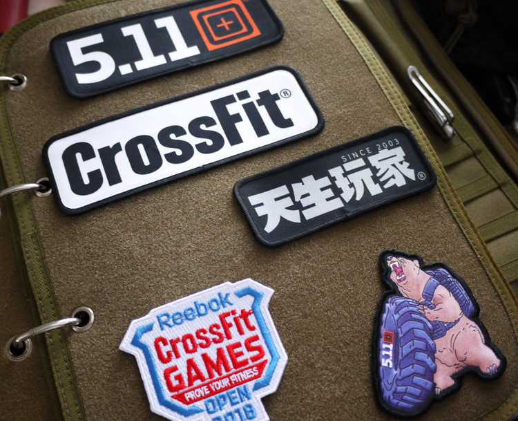 CrossFit GAMES 완장 5.11 공식 CF 공개 훈련 조끼 사기 장 타이어 곰 벨크로