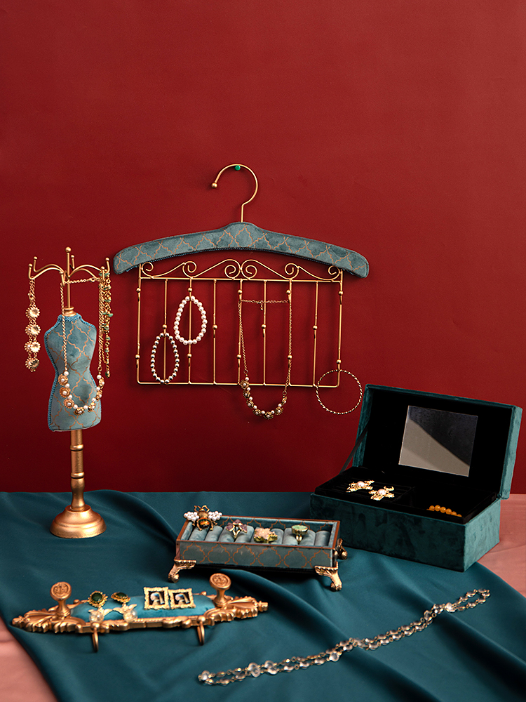 보석 디스플레이 스탠드 Morandi 장식품 링 홀더 인간 모델 목걸이 스탠드 귀걸이 보관 상자