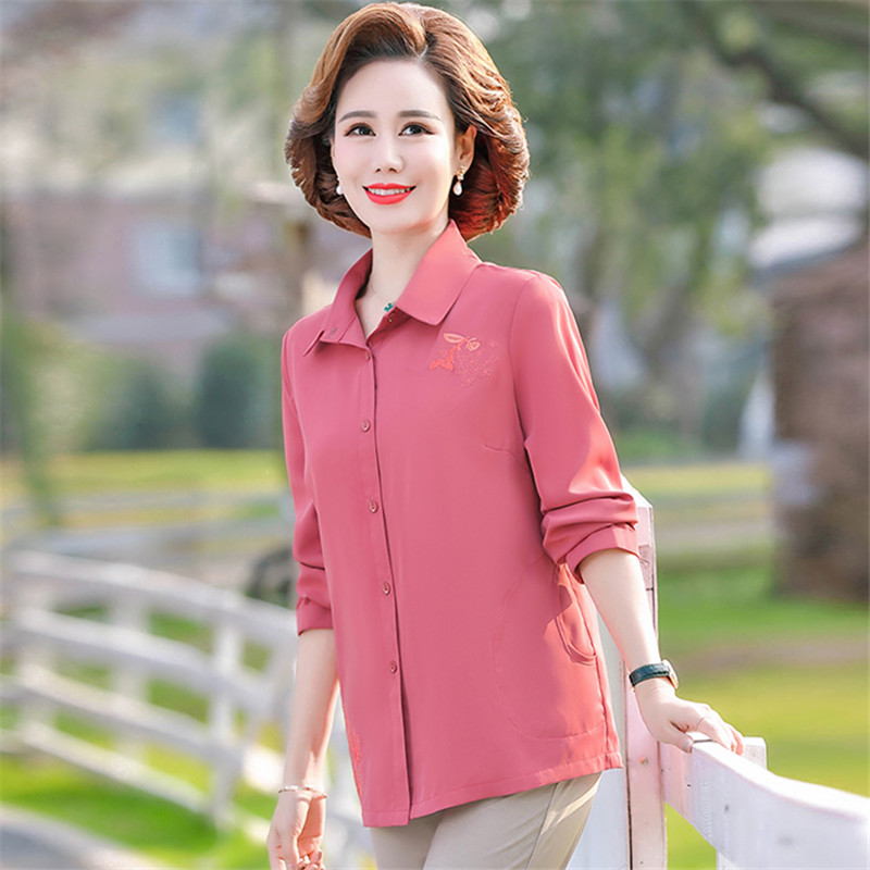 봄, 가을 원피스, 미모어머니, 여성셔츠, 양복, 예쁜 여성 플래그십 스토어, 시어머니, 이모 브랜드 셔츠