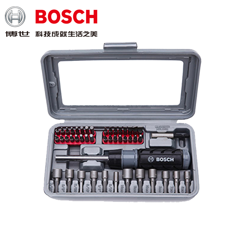 보쉬 46피스 래칫 도구 세트 육각 소켓 드라이버 드라이버 비트[Bosch 377]