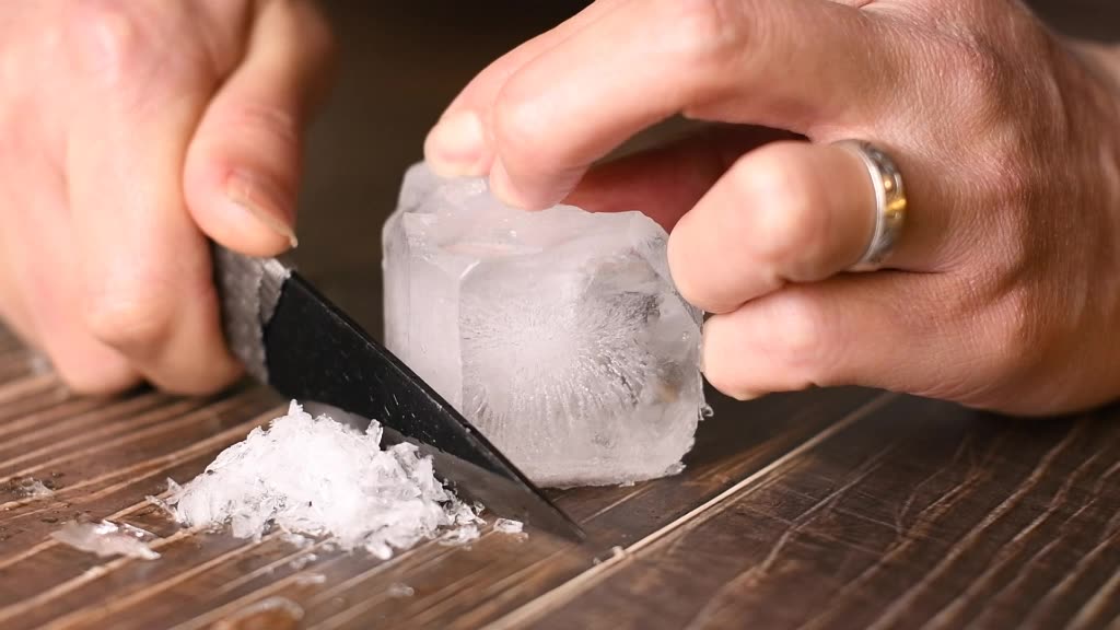 바 바텐딩 일본 바텐딩 둥근 아이스 볼 깎기 얼음 칼 깎기 얼음 칼 조각 칼 공예 칼 바텐딩 얼음 조각 자르기
