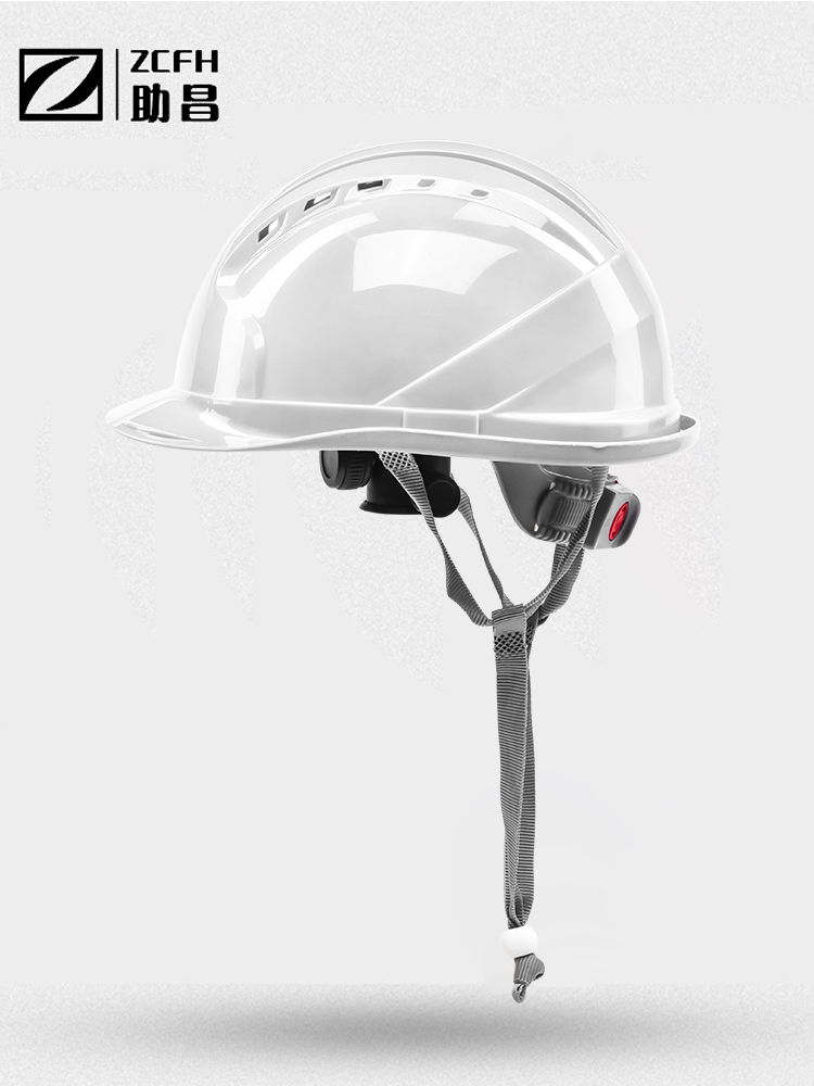 Zhuchang 헬멧 건설 현장 국가 표준 경량 ABS 노동 보험 초경량 보호 송장을 사용자 정의 할 수