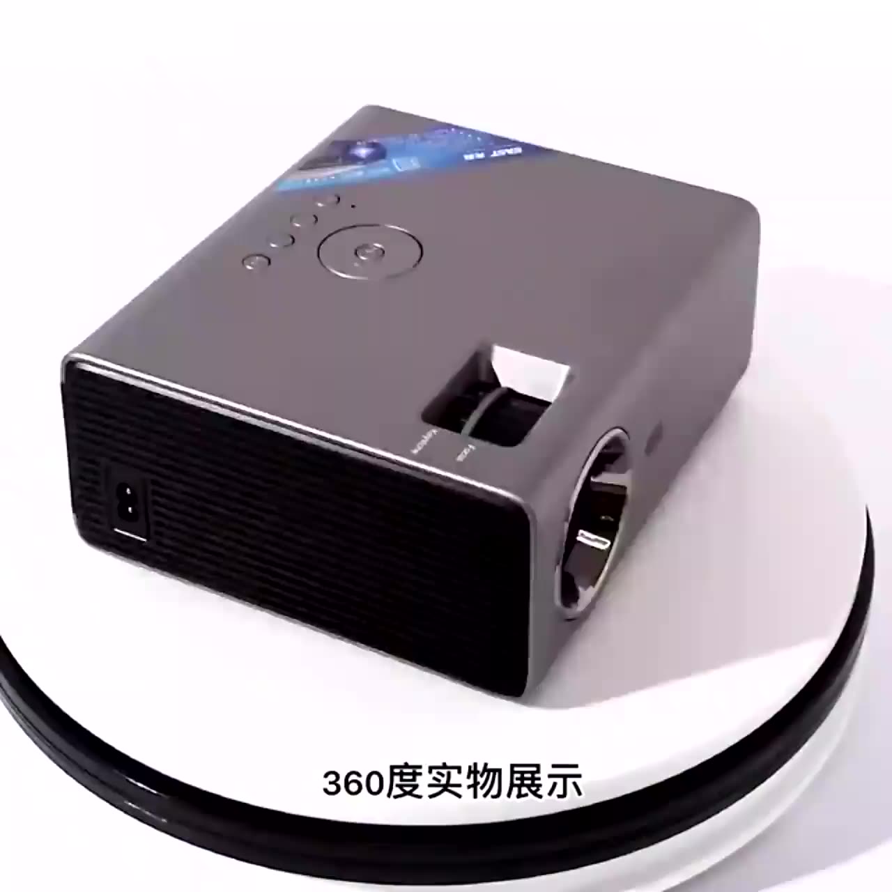 Xianke LCD1000A HD 스마트 프로젝터 홈 휴대용 사무실 회의 무선 와이파이