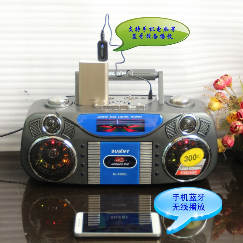 막대한 손실 재고 정리 휴대용 Walkman 블루투스 테이프 레코더 테이프 플레이어 라디오 카세트 레코더