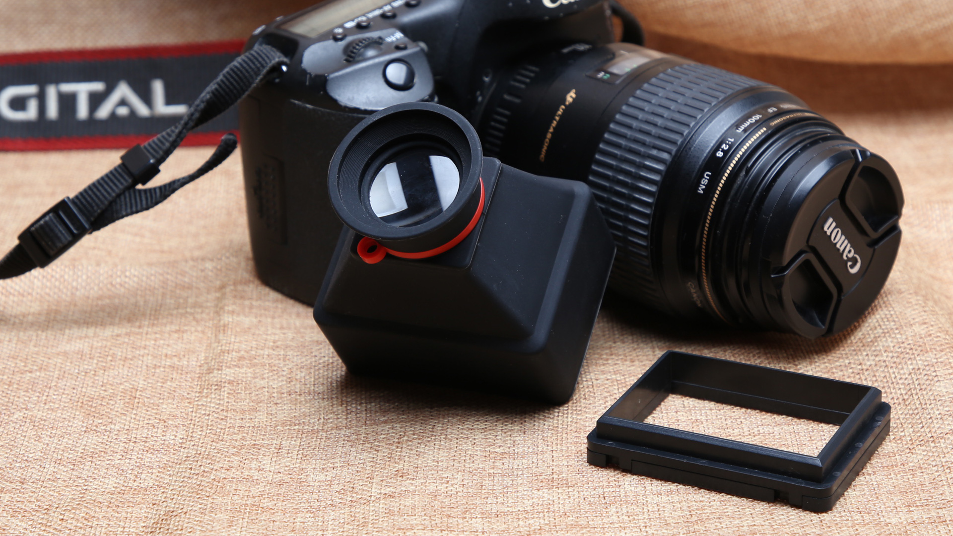 뷰파인더 돋보기 아이컵 3 인치 범용 Canon Sony Nikon Micro SLR 카메라 화면 돋보기