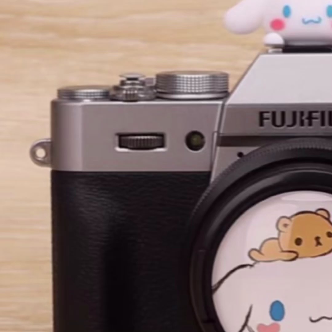 핫슈 커버 렌즈 커버 조합 귀엽고 절묘한 크리에이티브 만화 SLR 카메라 Canon Sony Fuji 등