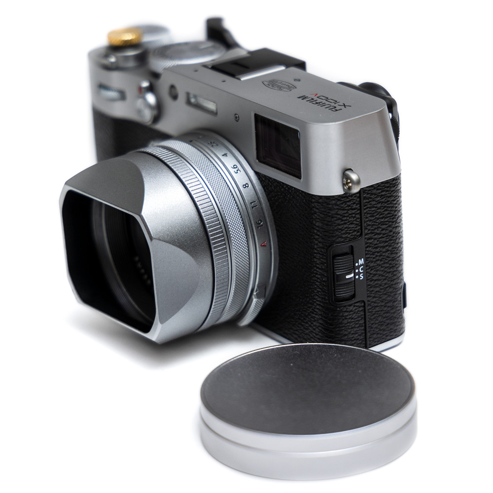 COTTA Fujifilm/Fuji X100V 스퀘어 후드 X100S/T 카메라 호환 UV 미러/렌즈 커버