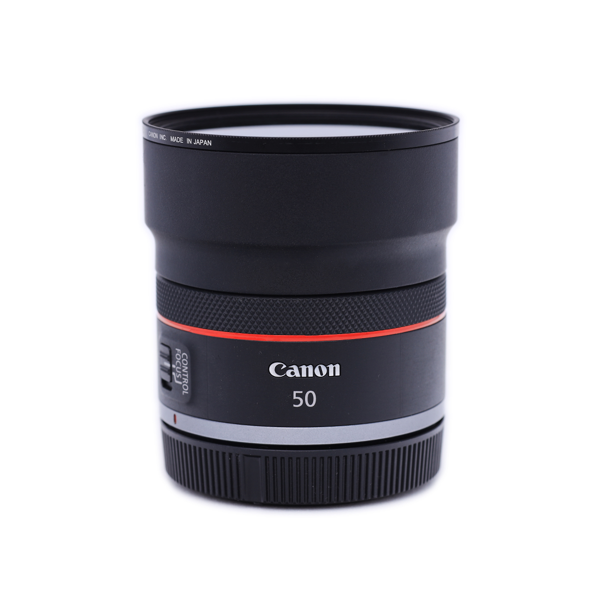 Canon RF50 렌즈 후드 RF50mm f1.8 메탈 이너 포커스 씰 디자인