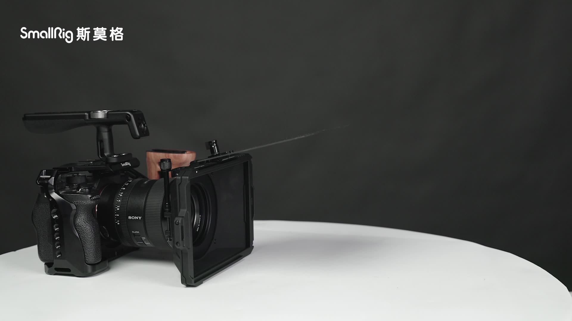 SmallRig 스모그 미니 탄소 섬유 쉐이딩 버킷 SLR 마이크로 싱글 라이트 카메라 렌즈 후드 3196