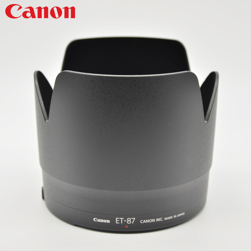 Canon 오리지널 ET-87 후드 렌즈 EF 70-200mm f 2.8L IS II III 2세대 및 3세대