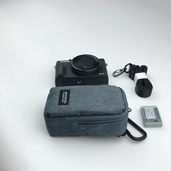Ricoh GR3X Canon G7X3 Panasonic LX10 방수 보호 케이스에 적합한 소형 디지털 카메라 가방 싱글 숄더 메신저