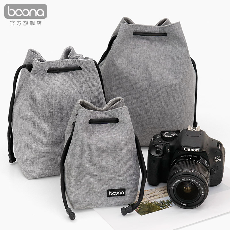 Sony Canon Nikon Fuji 렌즈 휴대용 수납 가방 세트 sony 디지털 카메라 블랙 카드 라이너 방수 보호 슬리브 m6에 적합한 포장 마이크로 단일