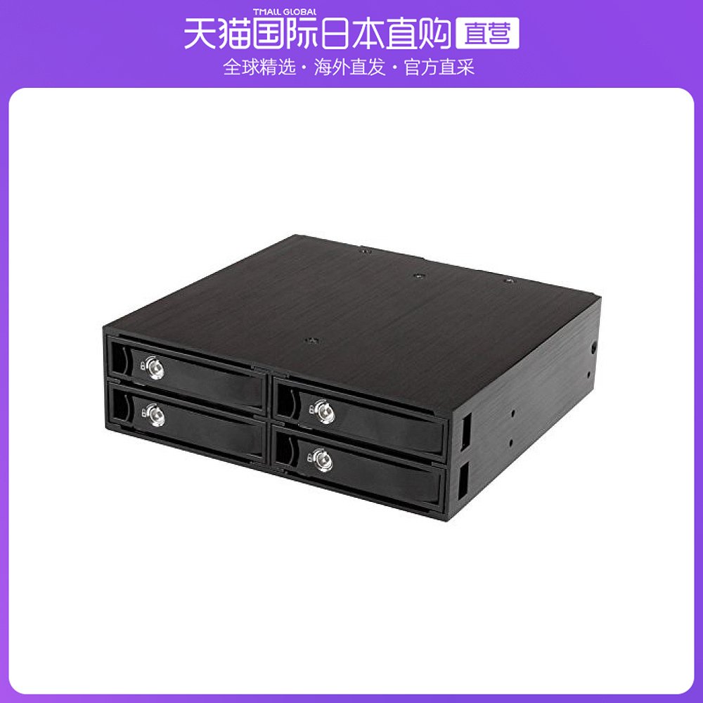 일본 다이렉트 메일 Startech.com 하드 디스크 박스 4-bay HDD/SSD 모바일 랙 내장 5인치 슬롯