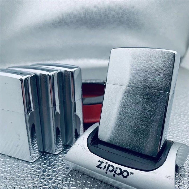 정품 보물 ZIPPO 방풍 등유 라이터 동년 오래된 기계 2000 이중 새겨진 밀레니엄 200 기모