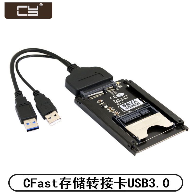 SATA 데스크탑 CFast 스토리지 어댑터 카드 usb3.0 - 리더기 고속