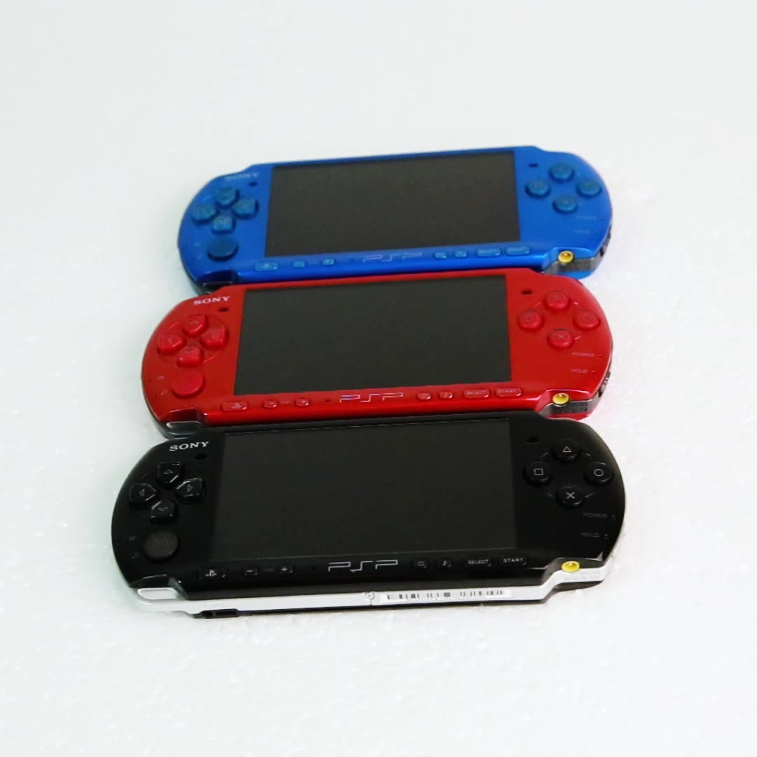 Sony 오리지널 psp3000 휴대용 게임기 PSP PS1 FC GBA 향수 아케이드 2000