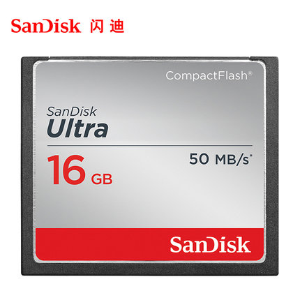 SanDisk CF 16G 고속 카드 333X 50M/S Canon SLR 카메라 메모리 5D4 5D2 40D 7D