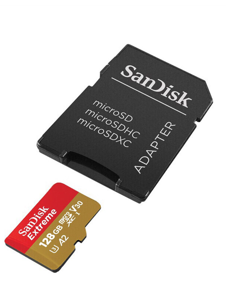 sandisk SanDisk 128G 메모리 카드 모션 카메라 gopro 메모리 카드 A2 성능 범용 휴대 전화 tf 카드 마이크로 SD 카드 고속 읽기 160MB/S