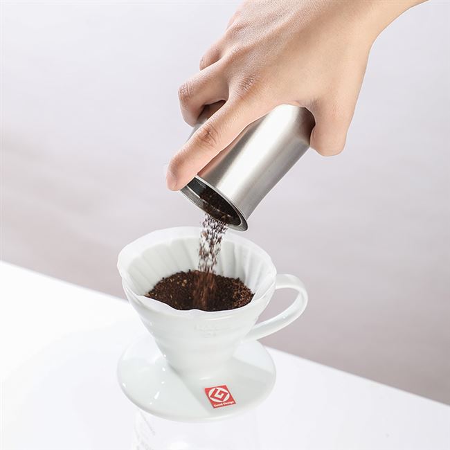 . 손으로 양조 한 커피 기기 악세사리 그라인더 공기 불어 체 분말 온도계 페인트 숟가락 전자 규모 유리 컵
