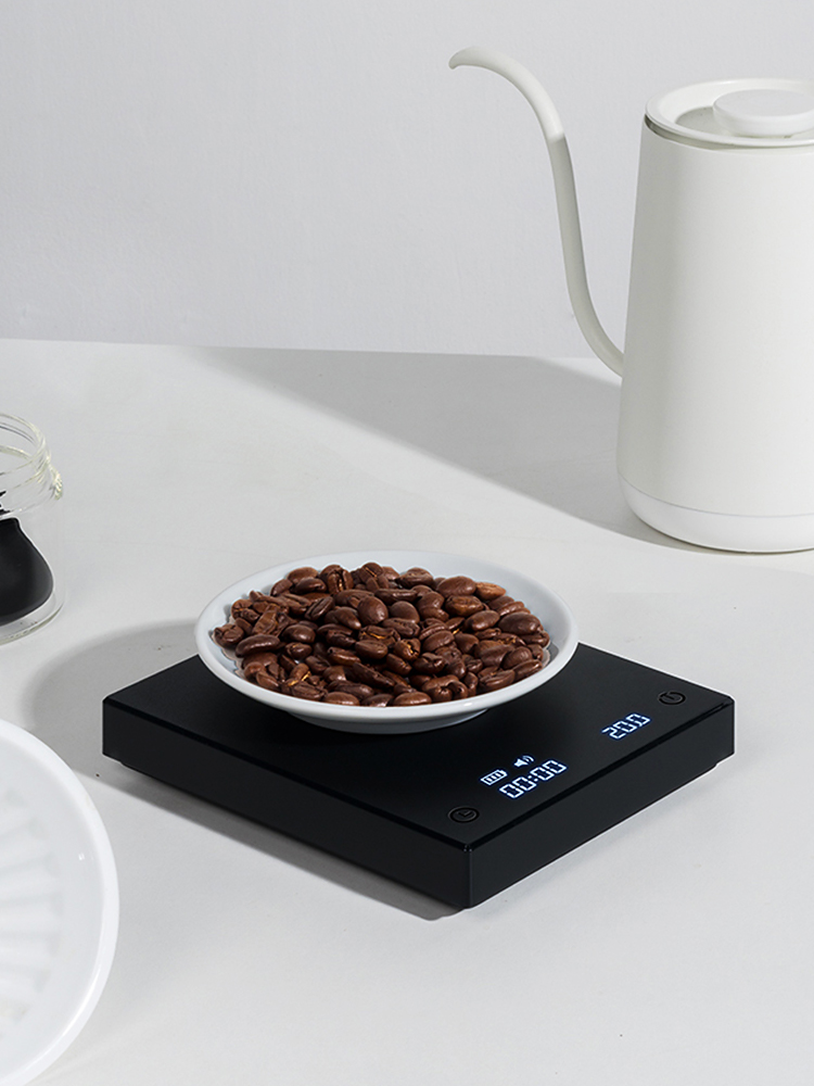 Taimo 매트 Mirror BASIC 커피 전자 저울 이탈리아 수제 포트 가정용 콩 계량 타이밍