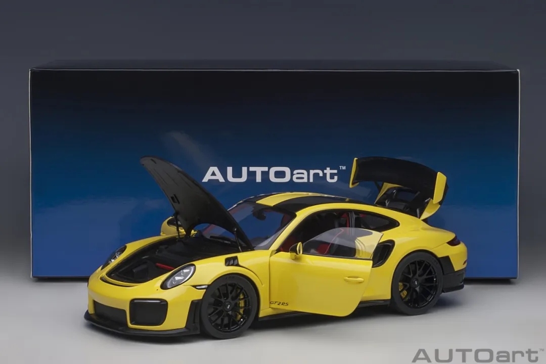 AUTOart Alto 1:18 Porsche 911GT2 RS 911.2 시뮬레이션 자동차 모델 ABS 소재 선물