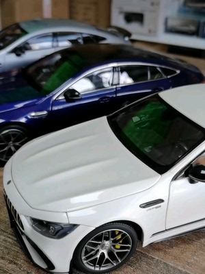 NOREV 1:18 Mercedes-Benz AMG GT63S 4Matic 2021 C63 합금 풀 오픈 카 모델