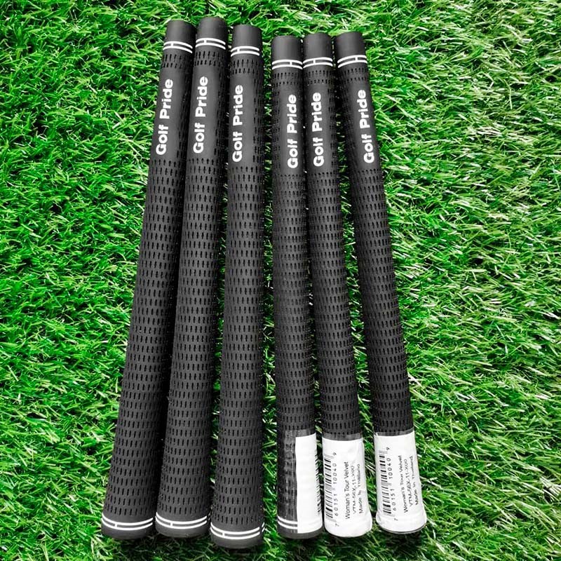 새로운 골프 프라이드 골프 클럽 그립 아이언 그립 미끄럼 방지 내마모성 편안한 검은 색 고무 핸들