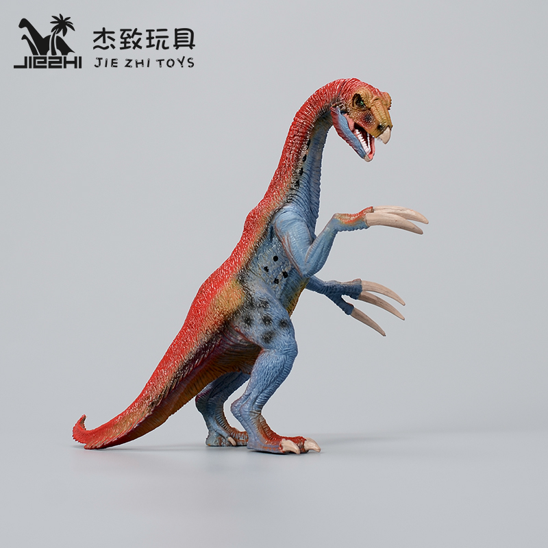 서 있는 낫 드래곤 장난감 시뮬레이션 백악기 공룡 모델 선사 시대 동물 인형 소년 아이 인형 그림