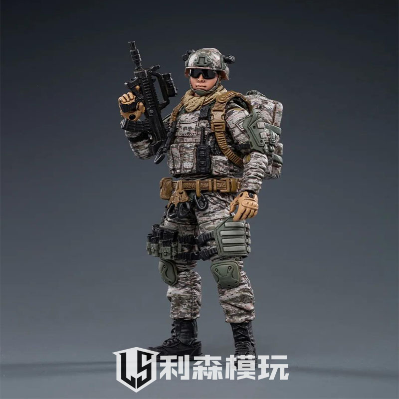 JOYTOY 다크 소스 1:18 밀리터리 시리즈 PLA 특수부대 3.75인치 가동 군인 컬렉션 모델 장난감