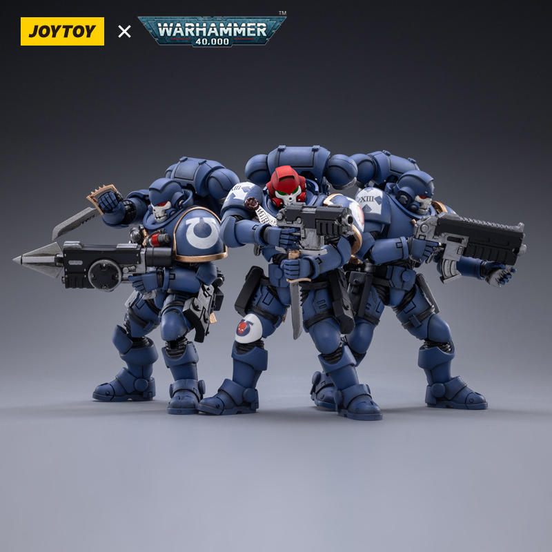 Warhammer 40k JOYTOY 다크 소스 1:18 익스트림 워리어 오리지널 캐스트 프레데터 이동식 군인 모델