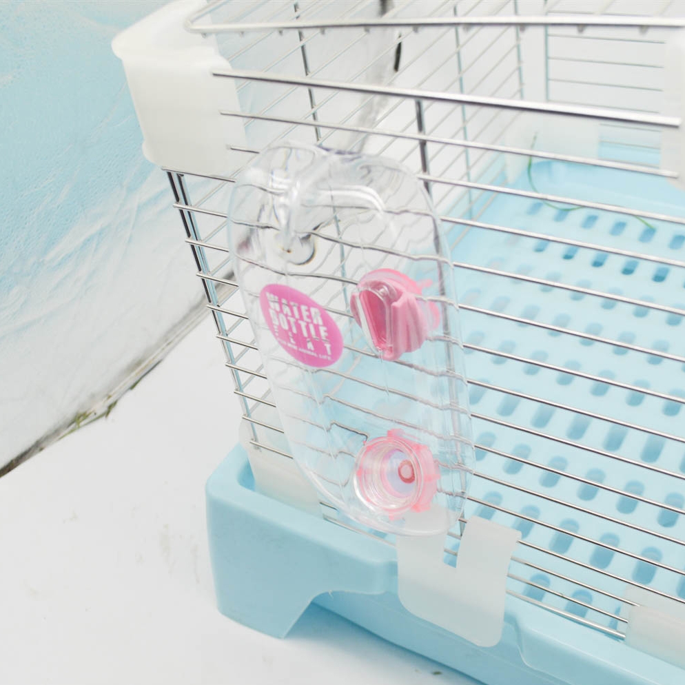 일본 마카 볼 주전자 토끼 친칠라 햄스터 물 디스펜서 누출 방지 교수형 음소거 대용량 인공물