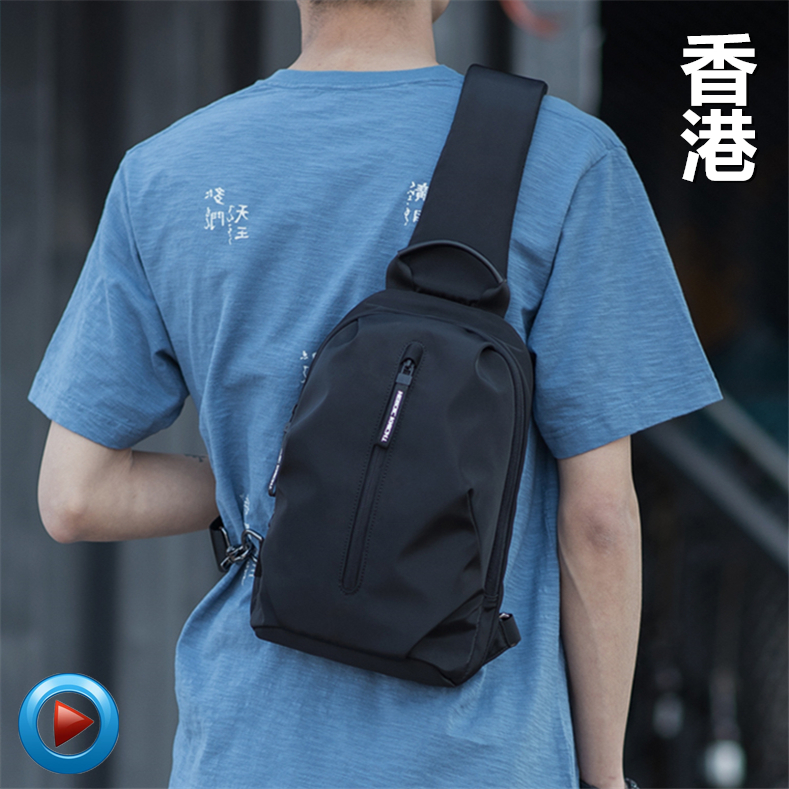홍콩 조수 브랜드 가슴 가방 남성 스포츠 및 레저 메신저 가방 구매 2022 새로운 패션 청소년 원 숄더 작은 배낭 가방