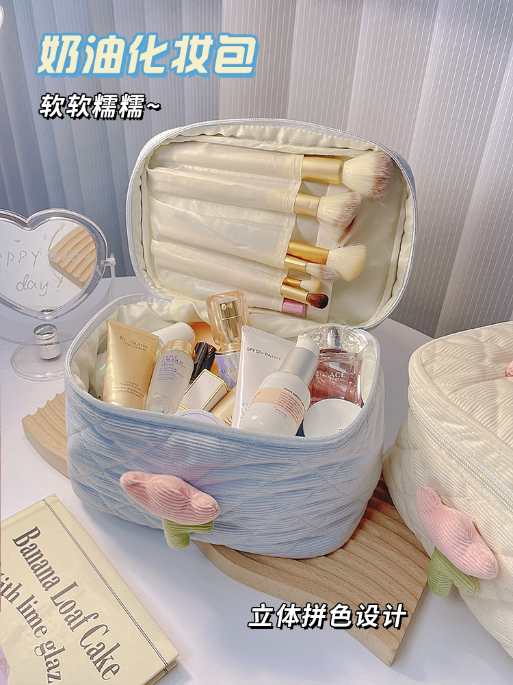 일본 구매 GP 고가 화장품 가방 여성 휴대용 대용량 귀여운 넷 레드 신작 세탁 수납 토트 백