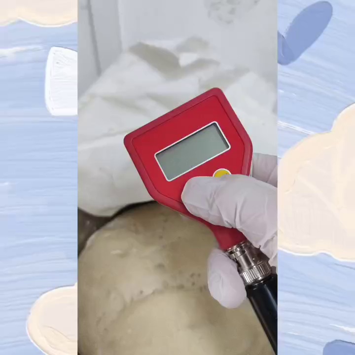 반죽 오래된 국수 pH 테스터 치즈 고기 과일 피부 고정밀 PH 산도 측정기 반고체 알칼리 측정